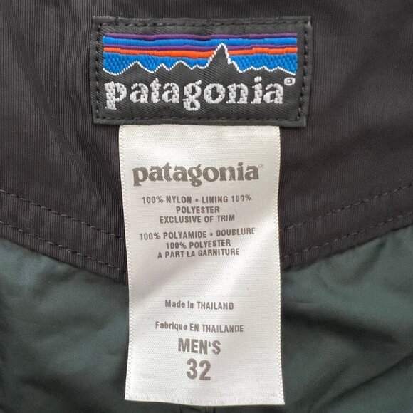 Patagonia Men's Black Board Swim Shorts - Picture 5 of 5